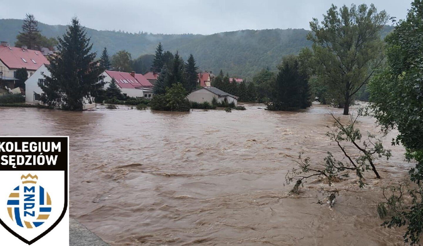 Sędziowie pomagają powodzianom – KS Olkusz dołącza do akcji!