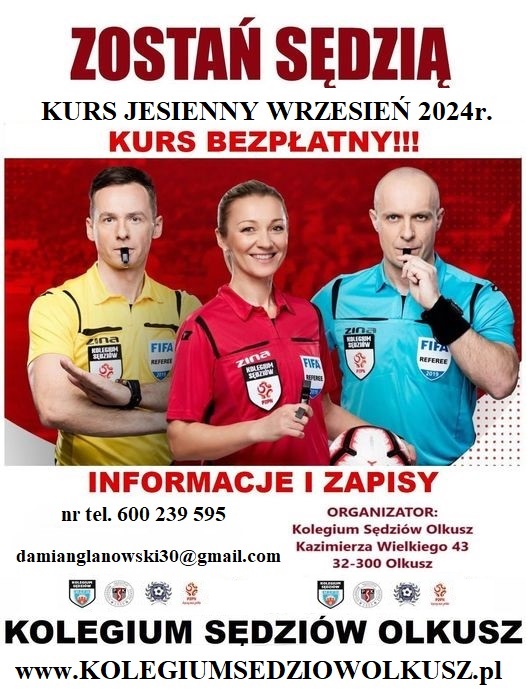 Kurs Sędziowski Jesień 2024